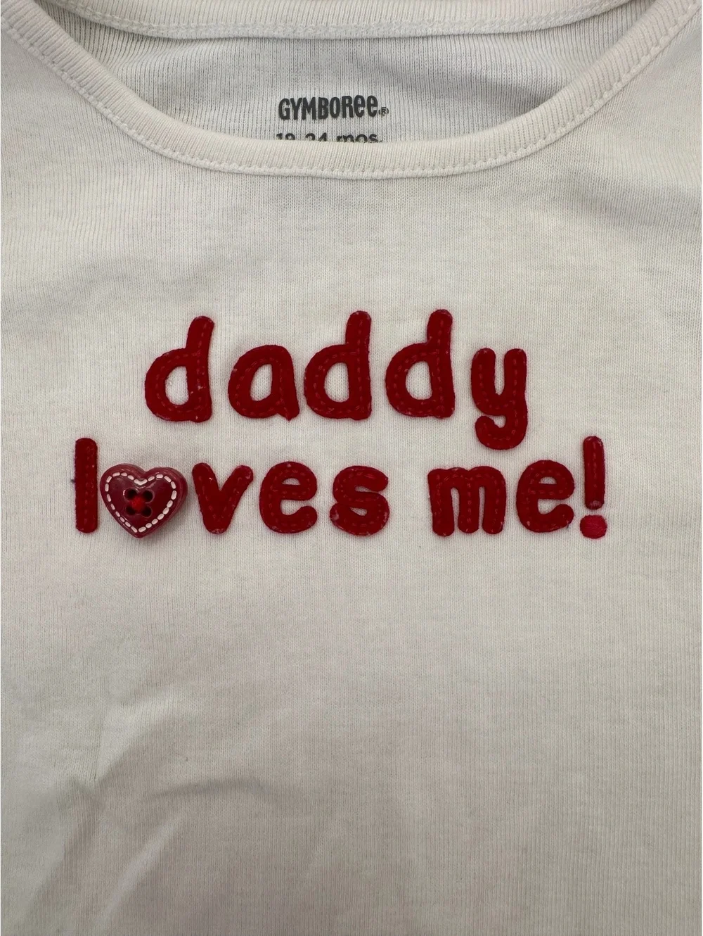 Gymboree Daddy Loves Me Outfit